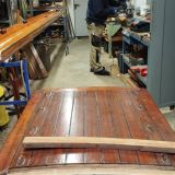 Reparatur eines Schiebeluks