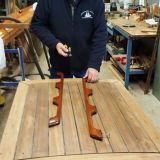 Reparatur eines Schiebeluks