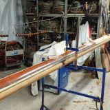 Schleifen der Gaffeln