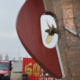 Ruderblatt mit Antifouling