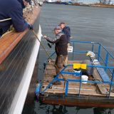 Streichen der Außenhaut